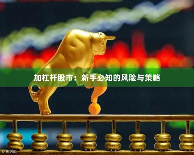 加杠杆股市:新手必知的风险与策略